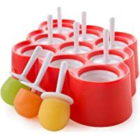 Los mejores  - Zoku Slow Pops - Moldes de silicona fáciles de quitar con protectores antigoteo.